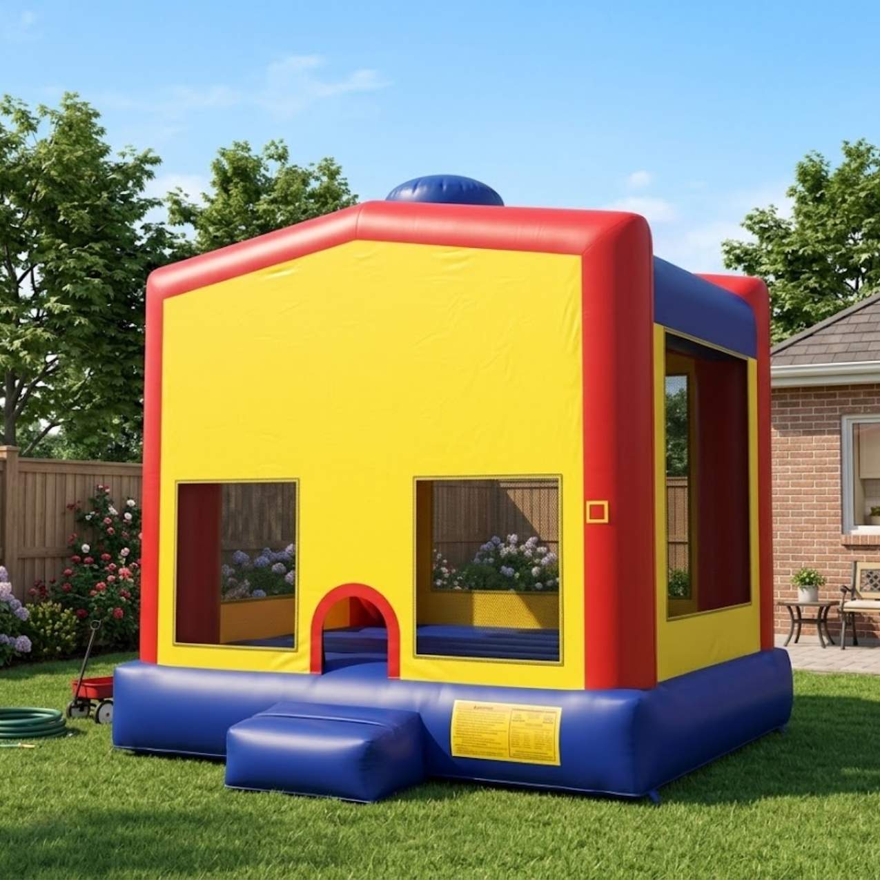 Backyard Bounce House Classic rental in Schaumburg, IL (60194/60173/60195) by Jump Guy Party Rentals