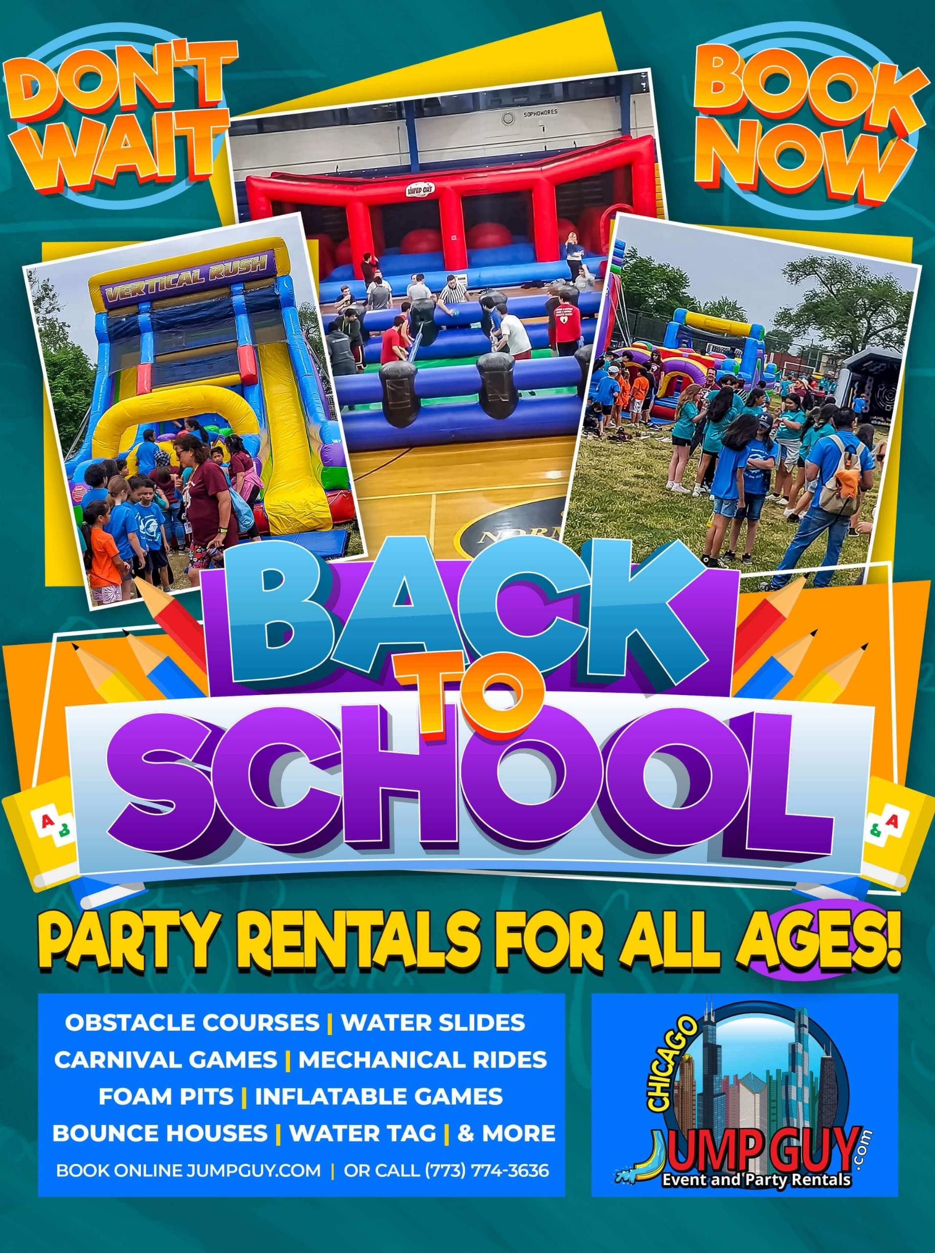 Party rental rental in Schaumburg, IL (60194/60173/60195) by Jump Guy Party Rentals