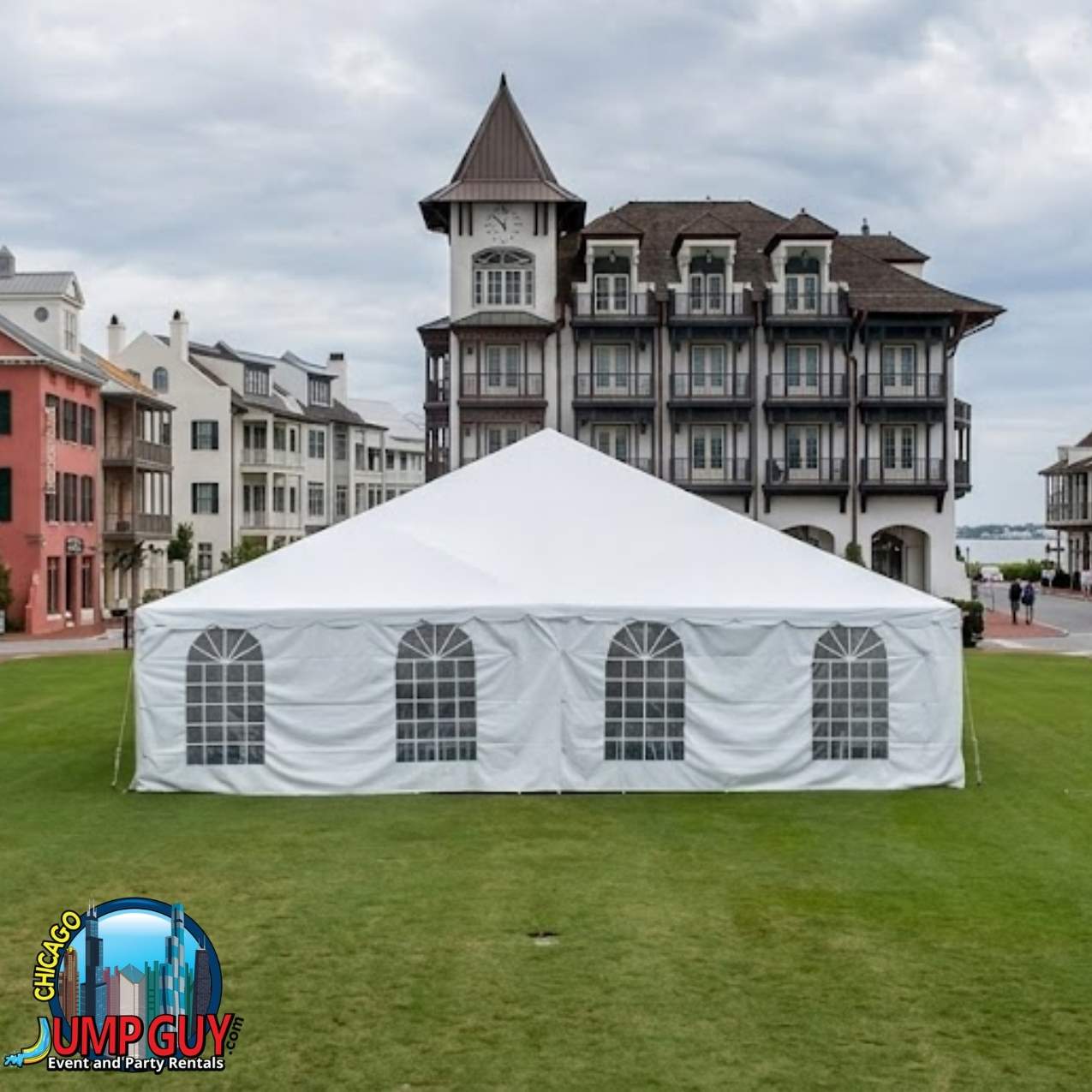 Tent Side Wall Panels Keder High Peak rental in Schaumburg, IL (60194/60173/60195) by Jump Guy Party Rentals